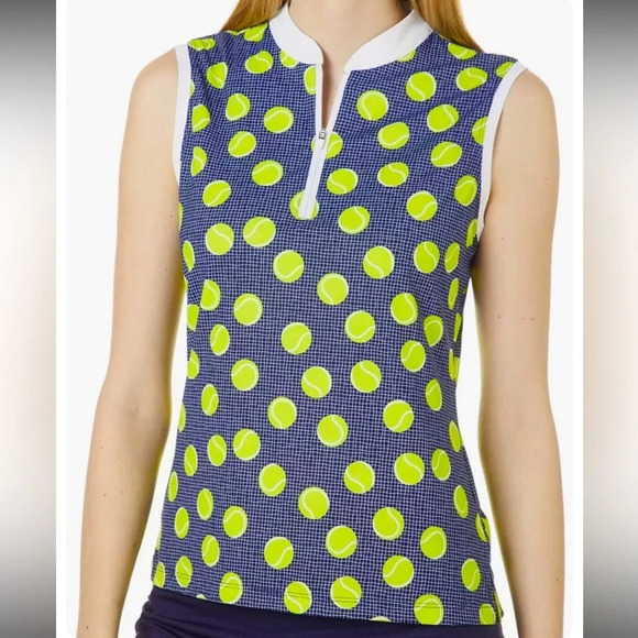 Lillie Green Tops - LILLIE GREEN Women's Performance Athletic Top
Golf Shirt Tennis Polo 1X NWT